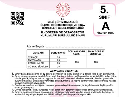 5 sınıf bursluluk sınavı soruları 2017 çözümleri